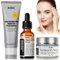 Coffret Soin Visage Femme avec Snail Mucin 92 Cream + Sérum Vitamine C +Facial Cleanser, Creme Hydratante Visage, Anti Cerne, Anti-Âge, Hydratation Longue Durée pour Peaux Sèches et Sensibles