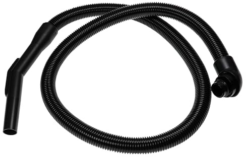 vhbw Ersatz Schlauch kompatibel mit Bosch Powermax, Silence, Exclusiv Staubsauger - Flexibel, 1,8 m, Handgriff, 35 mm Rundanschluss