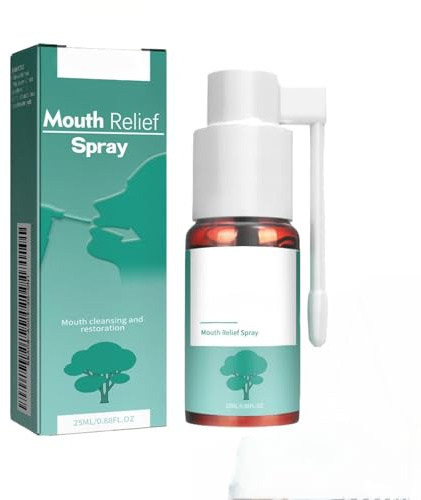 Gum Repair Spray,Tooth Pain Relief,Mouth Relief Spray,Gum Treatment,Tooth Ache Relief Adult,25ML