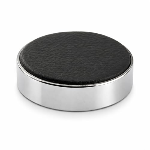 Horotec – Cojín para relojero reversible con anillo metálico cromado Ø50 mm (09.300)