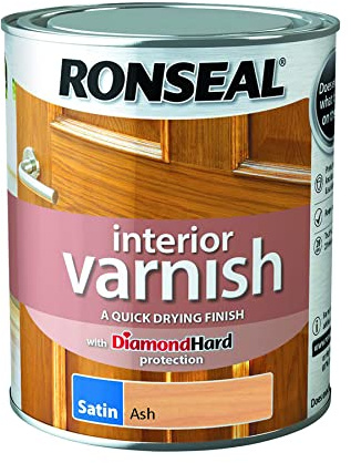 Ronseal Interior Varnish Ash Satin 750ml