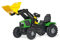 Rolly Toys rollyFarmtrac DEUTZ-FAHR (Trettraktor für Kinder, von 3 bis 8 Jahren, verstellbarer Sitz, Spielfahrzeug) 611201