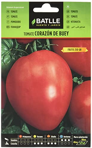 Batlle Gemüsesamen - Tomaten Ochsenherz (350 Samen)