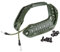 WLXW Airsoft Helm Zubehör Schienenhalterung Tactical Military Airsoft Jagd Paintball Schneller Helm ARC Seitenführungsschiene,Grün
