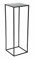 Loft Moderno soporte para plantas de metal, 70 cm, color negro