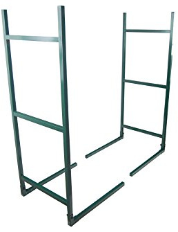 Greenstar OZAKI - Range-Bûches - Porte-Bûches Extérieur/Intérieur - Capacité de Stockage Réglable de 1 à 20 mètres et plus - Hauteur : 1 mètre - Largeur (1 Support) : 40 cm
