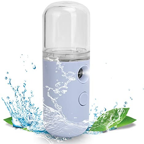 Vaporizzatore Portatile per il Viso, Nebulizzatore per il Viso, Vapore per il Viso Nano Mini Vapore per Nebulizzazione Portatile per il Viso Idrata la Pelle, Idrata la Pelle del Viso in(lavanda)