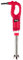ELMA Batidora de Mano Profesional, Brazo Triturador de Acero Inoxidable de 25 cm | Motor Potente de 450W, Velocidad Variable, Ideal para Hostelería y Cocinas Industriales, Color Rojo