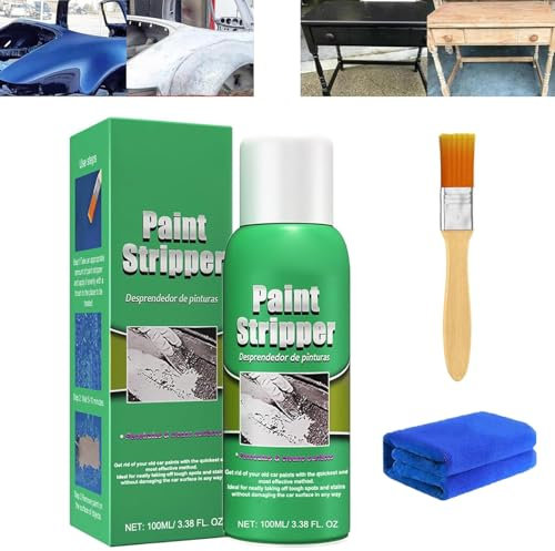 Decapante de pintura eficiente, agente de eliminación de pintura para rueda de coche, removedor de pintura de alta eficiencia para superficies metálicas, removedor de pintura fuerte para madera,