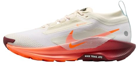 NIKE Womens Pegasus Trail 5 Gore-tex Sneaker, Sail Hyper Crimson Glacier Blue, 5 UK
