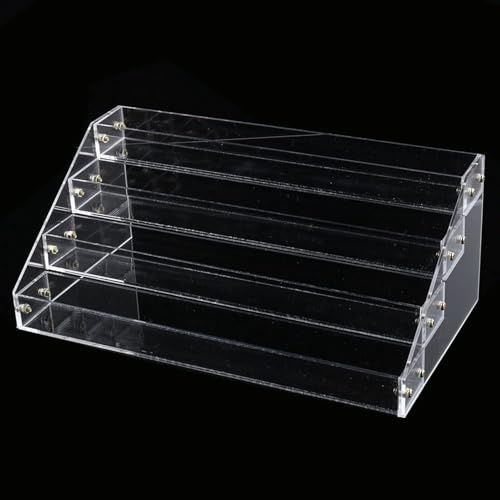 Porta di Smalto per Unghie Acrilico, Portabiache per Organizzatore Cosmetico Trasparente, Supporto per Smalto per Unghie Acrilico con capacità di Stoccaggio degli Oli Essenziali, Organizzatori di