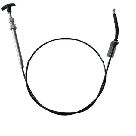 Câble d'entrée de contrôle du bec de tondeuse à gazon, construction flexible et plaque fixe, compatible avec modèle AM134404