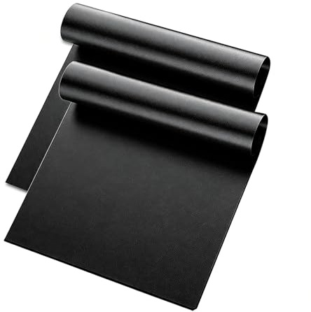 2 láminas para hornear permanentes, 40 x 50 cm, papel reutilizable de teflón, resistente al calor y fácil de limpiar, para bandeja de horno y horno