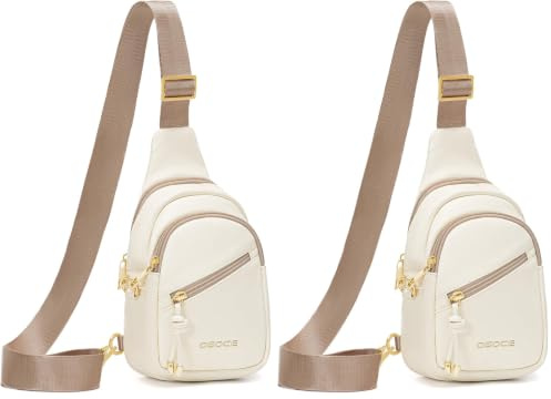 OSOCE Crossbody Bag for Women RFID Blocking Anti-theft Sling Shoulder Bag (Pack of 2)
