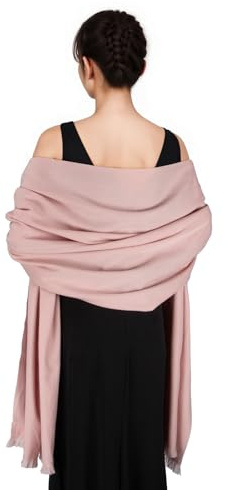 SWAT PANY Estolas Chal Mujer Fular Bufandas Pañuelos Invierno Estolas para Bodas y Vestido Fiesta