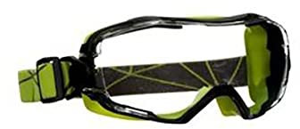3M GG6001SGAF-GRN Sichtbrille mit Antibeschlag und Kratzschutz, Limettengrün, DIN EN Mehrfarbig