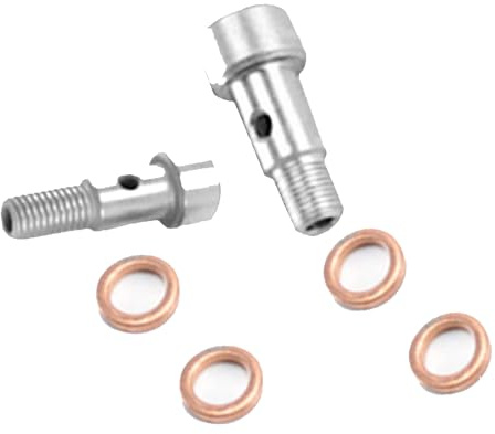 Partsline Kit vis turbo + joints cuivre compatible moteurs 1.4, 1.6, 2.0 HDi TDCi MZ-CD équivalent à 015708, 037660, 3M5Q9P431AA