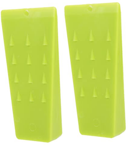 ifundom 2 Piezas Cuñas para Cortar Árboles Cuñas de Separación para Estabilizar y Dirigir Caída de Troncos Herramientas de Jardinería