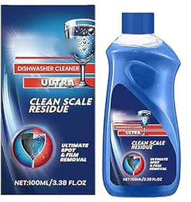 Liquide De Rinçage Pour Lave-Vaisselle,Nettoyant Lave-Vaisselle Classique,Nettoie En Profondeur,Enlève Les Mauvaises Odeurs Pendant Le Lavage,100ML