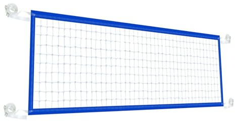 Volleybollnät till Pool - Sporttillbehör Med En Justerbar Längd | Sommarsäsongens Nedgrävd Pool Volleyboll Nät | För Vuxna, Män, Familj, Tonåringar, Utomhus, Bakgård, Trädgård Och