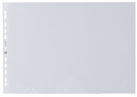 Oxford Prospekthüllen DIN A3 quer, genarbt, blendfrei, oben offen, 25er Pack