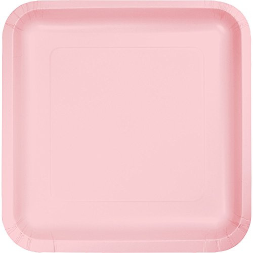 Club Pack of 180 Classic Pink Disposable Paper Party Banquet Dinner Plates 9