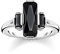 Thomas Sabo Damen-Ring Schwarze Steine 925 Sterlingsilber TR2267-641-11-48