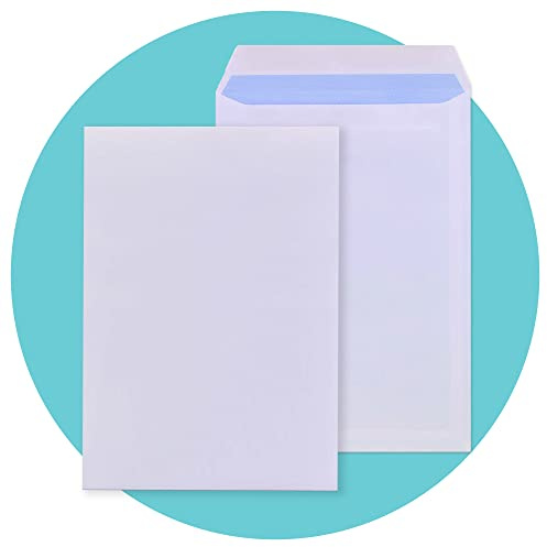 Triplast 50 x C5 White Self Seal Security Envelopes (Size: 229x164mm) | Fully Opaque, Self Sealing & Printer Safe Mailing Paper Envelopes | Ideal for Everyday Home, Office & Commercial Use