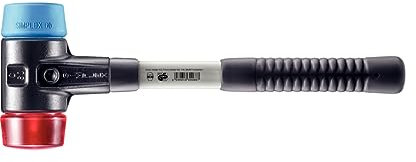 Simplex Schonhammer, TPE-soft / Plastik; mit verstärktem Tempergussgehäuse und Fiberglasstiel | D=60 mm | 3716.060