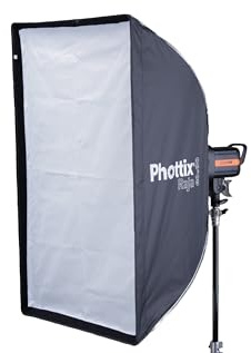 Phottix Raja Softbox, schnell zusammenklappbar, 60 x 90 cm