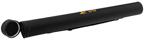 Unbekannt Angelruten-Schlauch, 65 cm/75 cm/85 cm, schwarz, Hartschalenkoffer mit Tragegurt (75 cm)