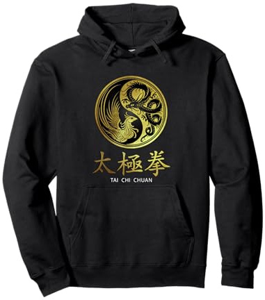Yin Yang Tai Chi Chuan, Felpa con Cappuccio