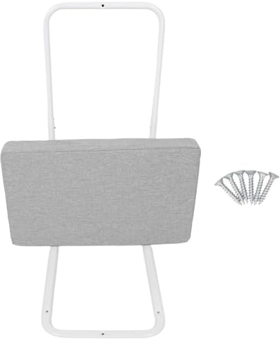 Nurnesy Baby Bed Guard Railing Toddler Anti-Drop Soft Universal Adjustable Baby Night Gate Bed Guard Railing Padding Cots (Grey)