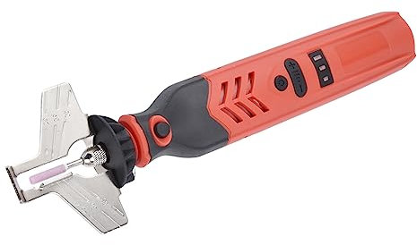 Affilacoltelli per Motoseghe, Strumento per Affilare le Catene con USB DC3.6V Affilacatene per Motoseghe per Tutte le Catene per Motoseghe