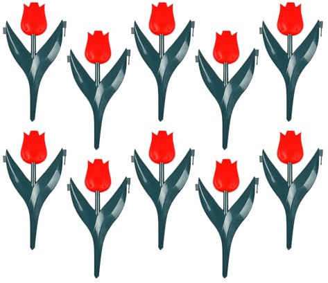 Valla para macizos de flores, 10 piezas, vallas de paisaje, accesorios de jardinería para casa de campo, cementerio o patio delantero y trasero