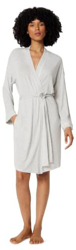 Amazon Essentials Women's Modal-Blend Dressing Gown, Long Sleeve Bathrobe