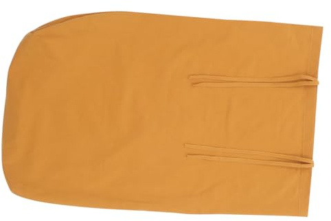 BESPORTBLE Copertura Fasciatoio in Cotone Traspirante Giallo Tappetino Cambio Pannolini Riutilizzabile e Lavabile per Ragazzo Ragazza Accessorio Pratico per Shower e Cambio Sicuro