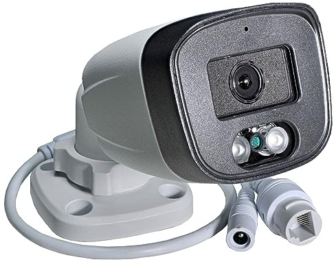 BlueFishCam trådbunden utomhus/inomhus 4 MP PoE IP-kamera POE-nätverkskamera infraröd professionell nätverksövervakning IP66 IP-system vidvinkel 2,8 mm rörelsedetektion
