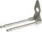 Anaconda Unisex – Erwachsene Rod Protector, Silber, 15cm