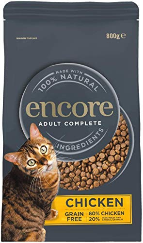 ENCORE Cat Dry Complete Food Chicken 800g
