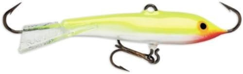 Rapala Jigs Rap 05 Angeln Köder, 2, Silber fluoreszierend Chartreuse