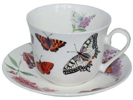 Bollweg Jumbotasse Butterfly Gard.