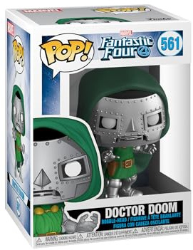Funko Pop! Marvel: Fantastic Four - Doctor Dr. Doom - Vinyl-Sammelfigur - Geschenkidee - Offizielle Handelswaren - Spielzeug Für Kinder und Erwachsene - Comic Books Fans - Modellfigur Für Sammler