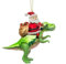 Sass & Belle Dinosaur and Santa Shaped Bauble