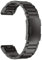 MaKTech Titan Band für Garmin,22mm Schnellverschluss-Metallarmband mit Schildkrötenschnalle,für Garmin Fenix 8 47mm/E 47mm/7/6,Instinct 2 Intelligente Uhr (Schwarz)