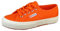 Superga Damen Low Sneaker COTU Classic Orange Textil 40
