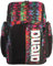 Arena Spiky III Rucksack 45, Schwimmen, Athlet, Sport, Fitnessstudio, große Trainingsausrüstung, Schwimmtasche für Damen und Herren, 45 Liter, Batikfärbung