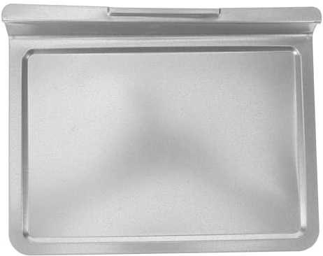 SUPVOX Leccarda da Cucina in Ferro 15L 285X230 MM per Teglia Cottura Pane e Carne Vassoio Raccogli Grasso Forno