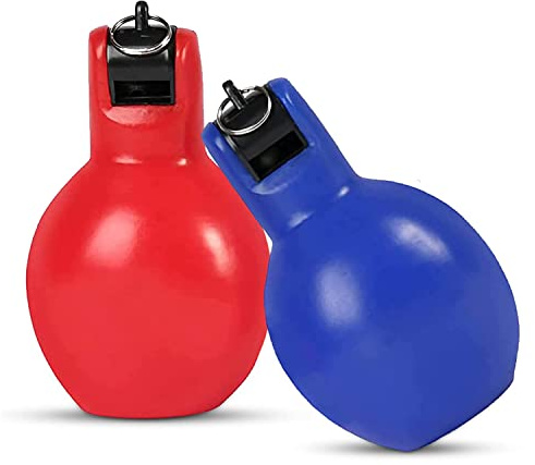 XIAOJUN 2 Pcs Whistle Loud Emergency Referee Whistle Hand Whistle for Referees,Sports Teachers,Dog Trainers,Trainer Accessories