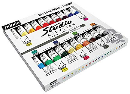 PEBEO Studio Acrylic 20 x 20 ml, APS833421